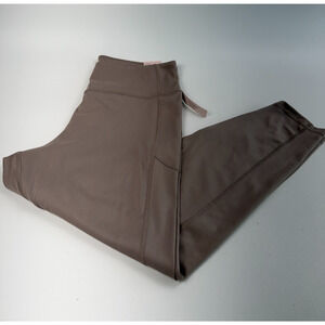 Victoria's Secret Sport High Rise Essential 7/8 Legging w/ Pocket Beige XL NWT